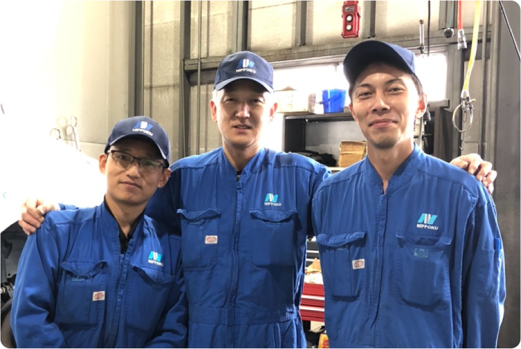幅広い年代が活躍できる職場です!